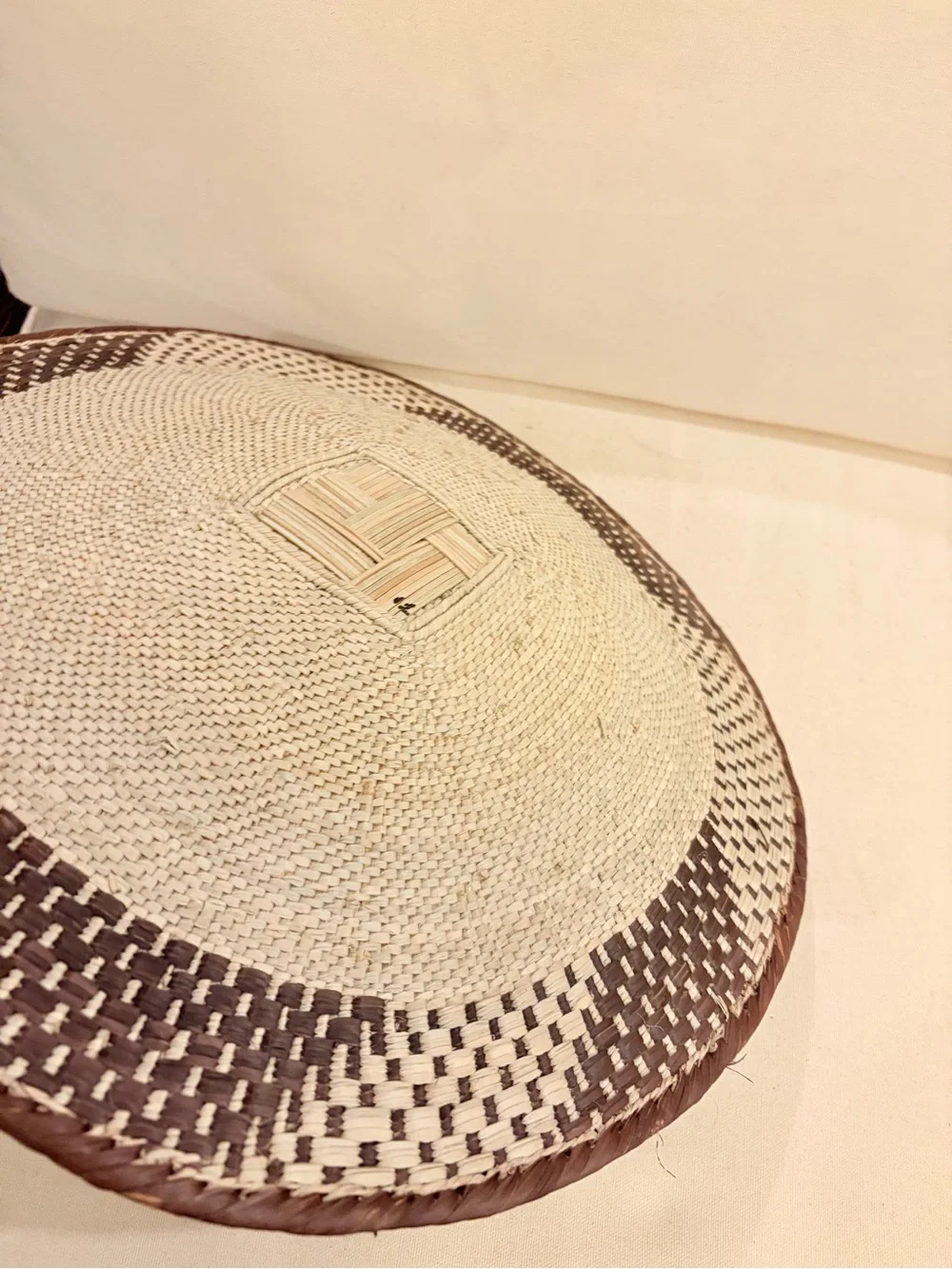 One of a Kind! NEW Woven Basket. Made by Binga people of Zambia Zimbabwe Africa